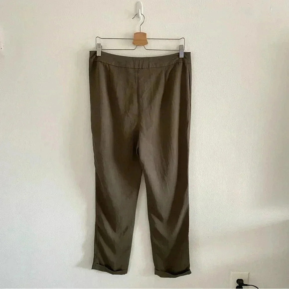 New L.K. BENNETT Melodie Charcoal Gray Straight Leg Dress Pants Size 8 $195 - Picture 6 of 8